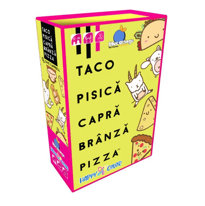 23. Joc de inteligență - Taco Pisică Capră Brânză Pizza 