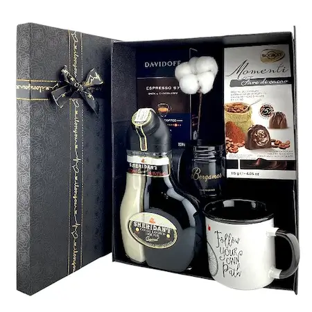 24. Set Cadou Sheridan's și Cafea Davidoff