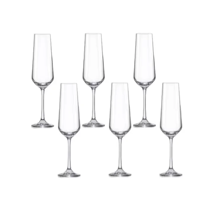 22. Set 6 Pahare Bohemia Cristal